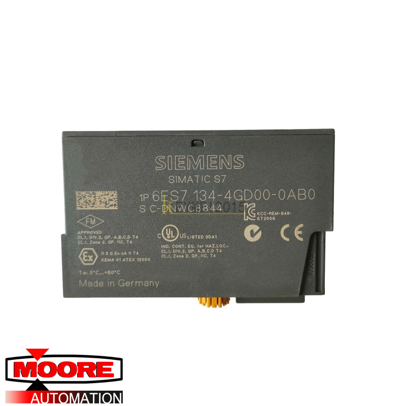 SIEMENS | 6ES7134-4GD00-0AB0 | Module d'entrée analogique 2 fils 4/20MA