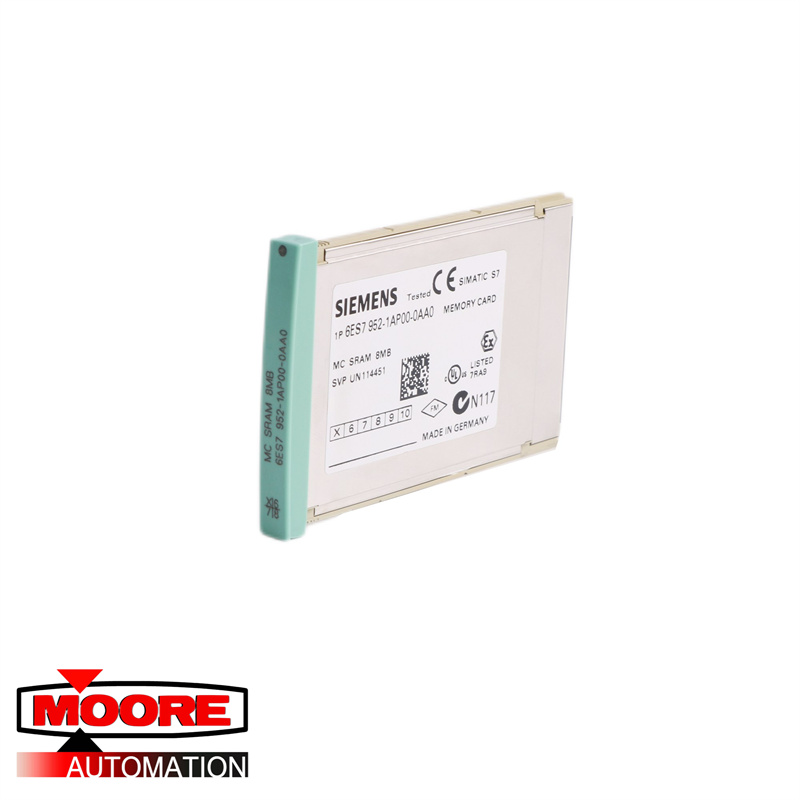 SIEMENS | 6ES7952-1AP00-0AA0 | Carte mémoire RAM - 8 Mo