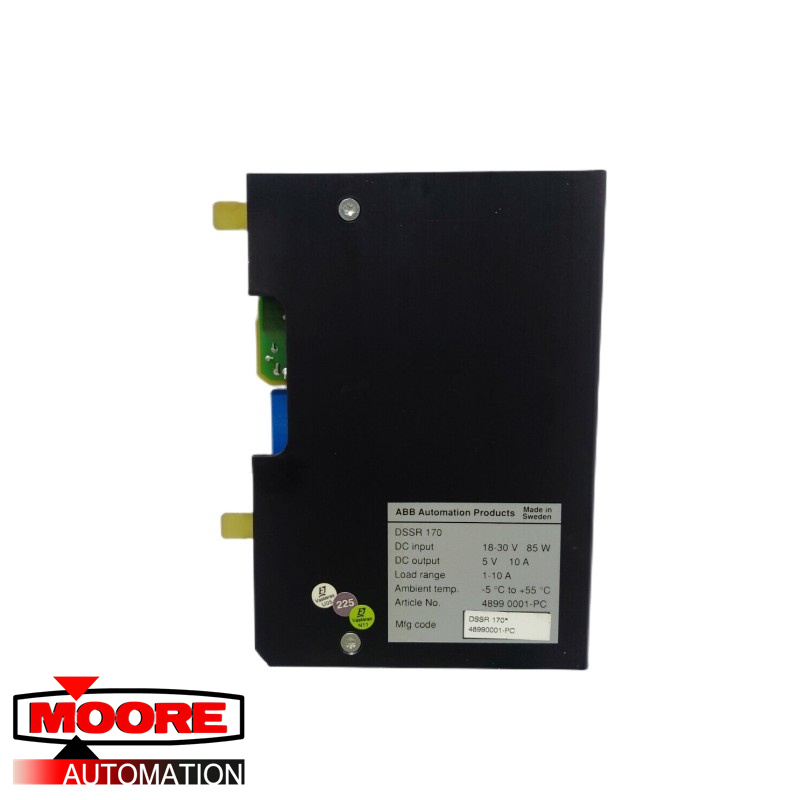 ABB | DSSR170 48990001-PC | Bloc d'alimentation