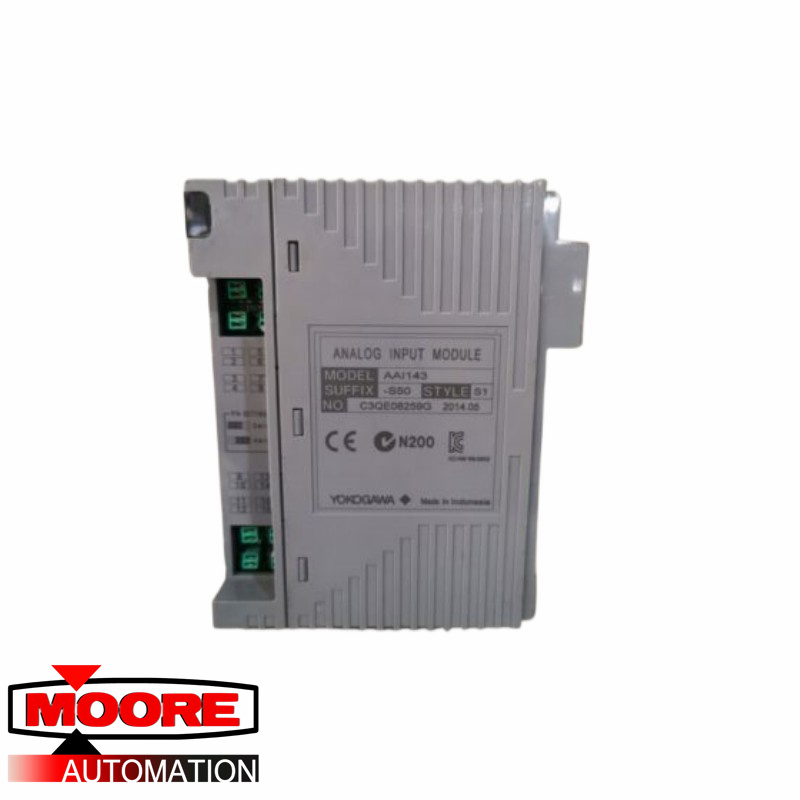 YOKOGAWA | AAI143-S50 S1 | MODULE D'ENTREE ANALOGIQUE