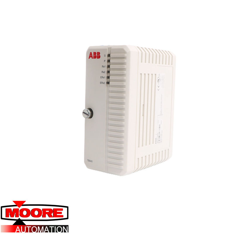 ABB | TB840 3BSE021456R1 | Modem de grappe de bus modulaire