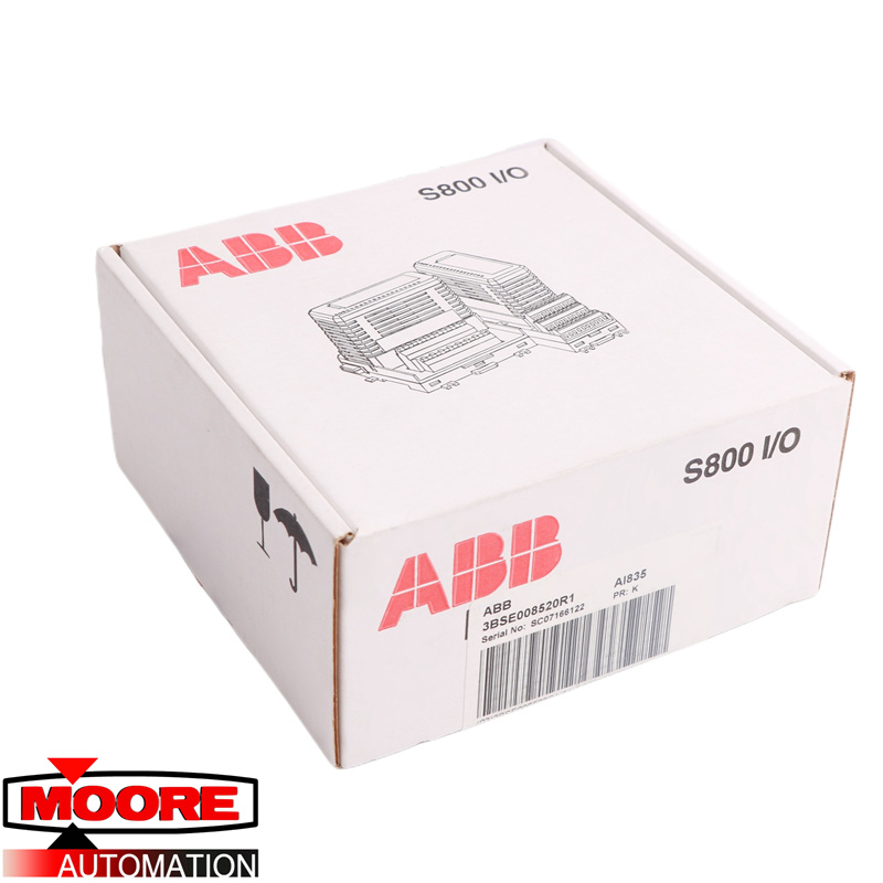 ABB | AI835 3BSE008520R1 | Module d'entrée analogique - TC/MV