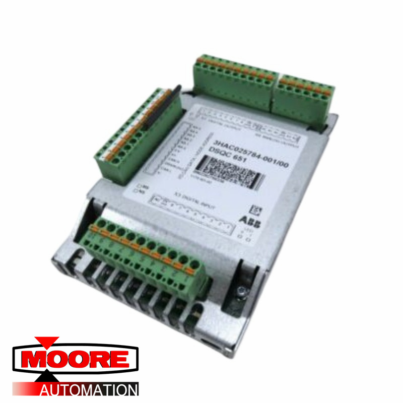 ABB | DSQC651 3HEA800439-002 | Module d'E/S de l'armoire de commande