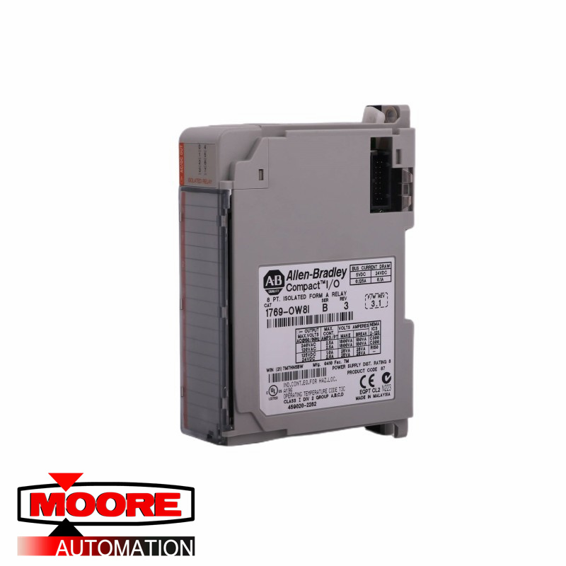 Module ISO de relais D/O CompactLogix 8 points AB 1769-OW8I