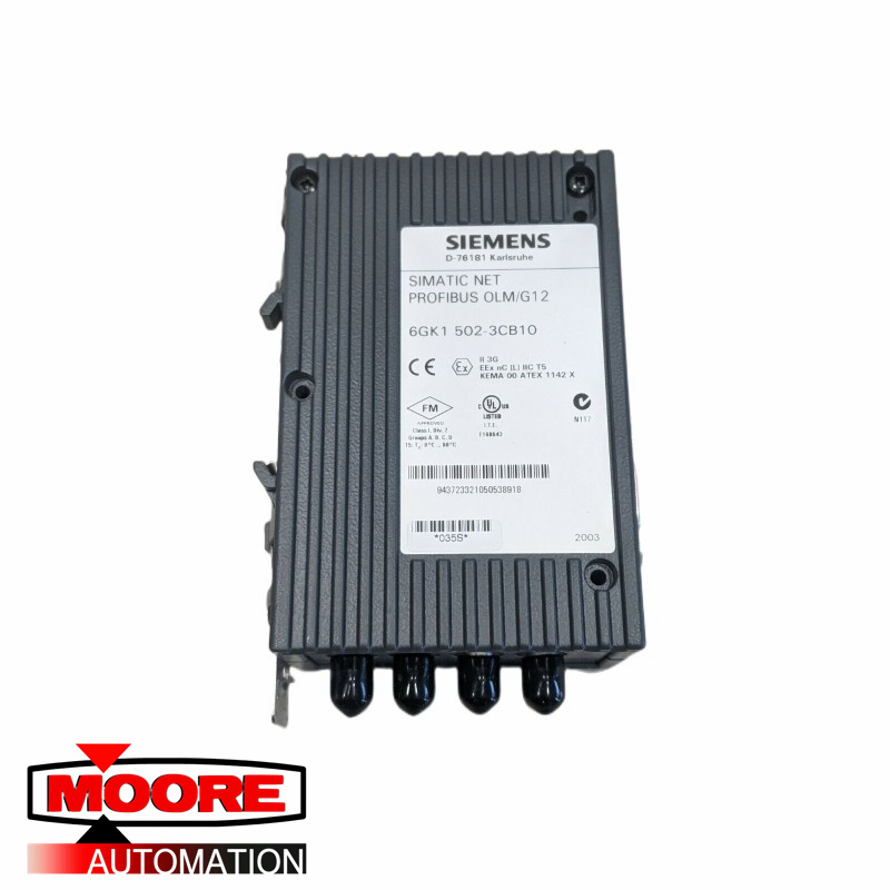 Module de liaison optique SIEMENS 6GK1502-3CB10 Profibus OLM/G12