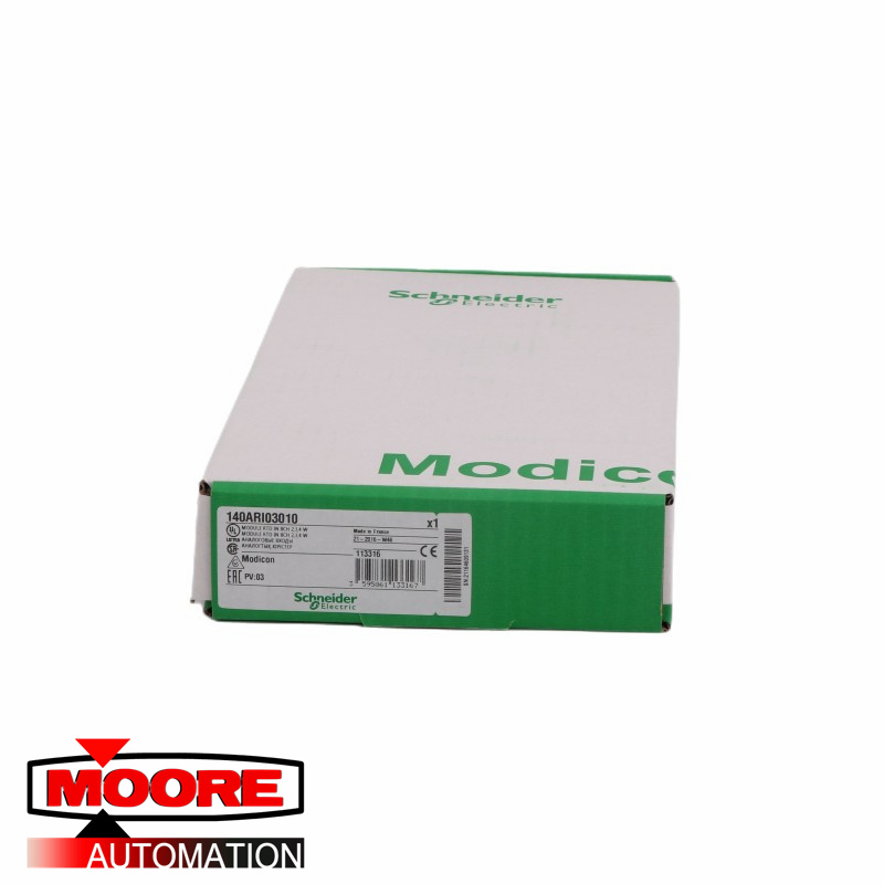 Schneider Electric 140ARI03010 MODULE RTD EN 8CH 2,3,4 FIL