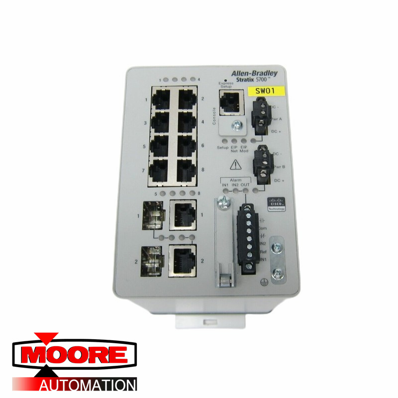 AB 1783-BMS10CGN Stratix 5700, commutateur administrable 10 ports