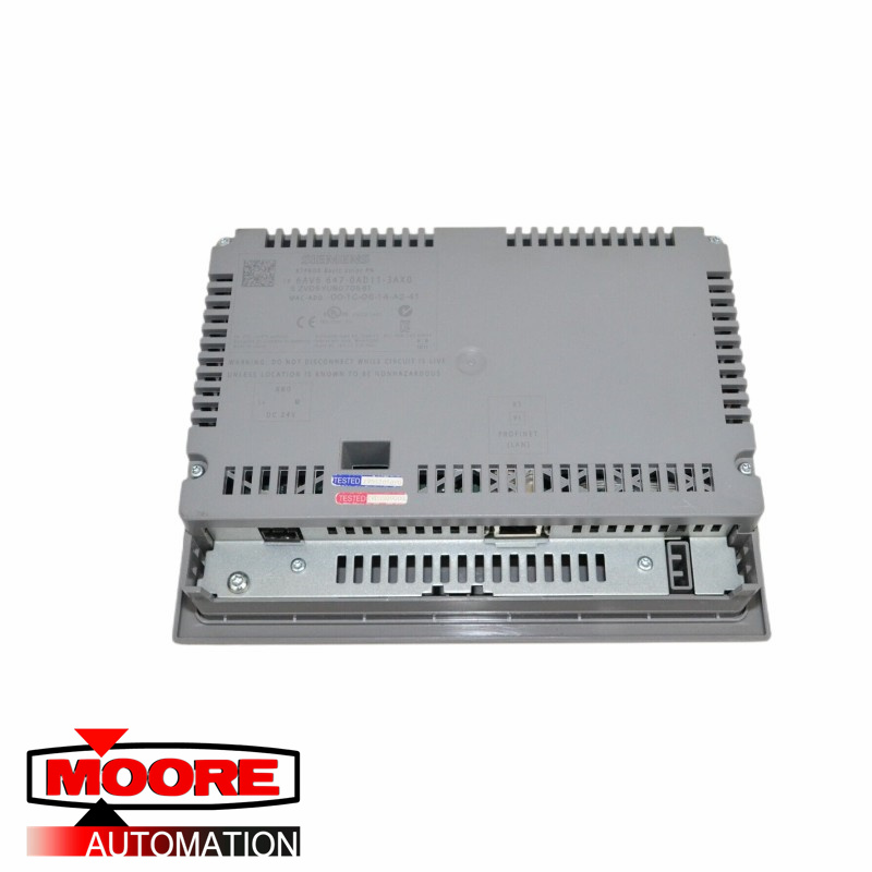 SIEMENS 6AV6647-0AD11-3AX0 KTP600 Écran tactile couleur de base PN