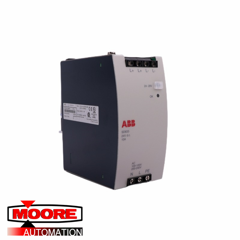 Module d'alimentation ABB SD833 3BSC610066R1