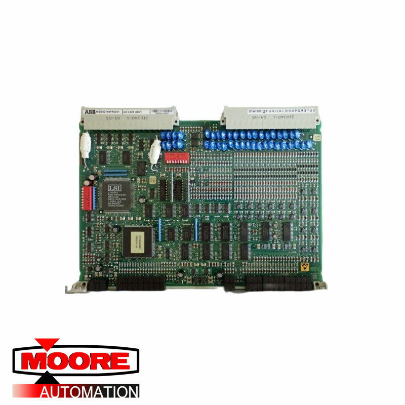 ABB UAC318AE HIEE300744R0001 MODULE D'E/S NUMÉRIQUE