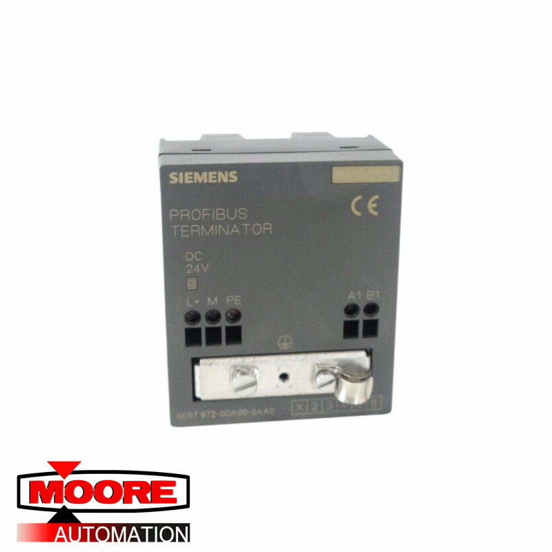 SIEMENS 6ES7972-0DA00-0AA0 Terminateur Profibus 24V