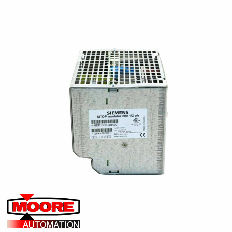 SIEMENS 6EP1336-3BA10 SITOP PSU100M Alimentation