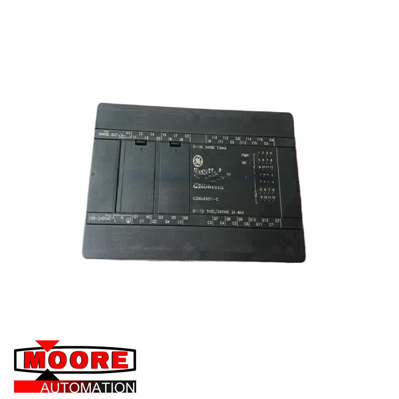 GE IC200UEX211-C Relais AC DC d'extension 28 points