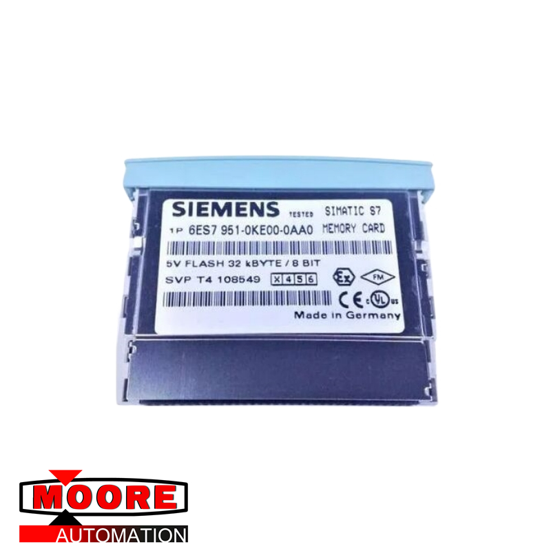 SIEMENS 6ES7951-0KE00-0AA0 Carte mémoire flash - 32 Ko