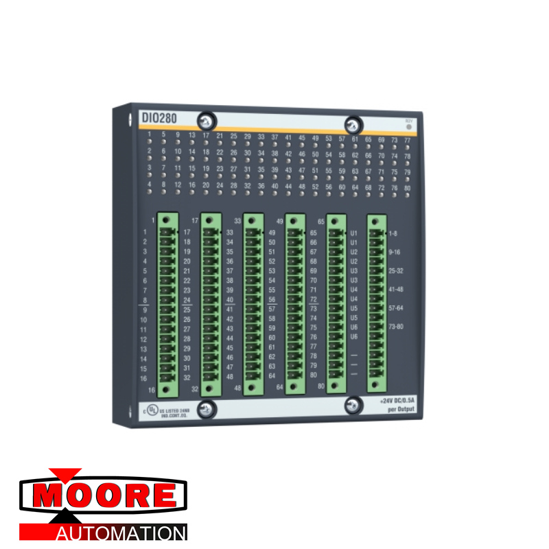 Module d'entrée/sortie numérique BACHMANN DIO280