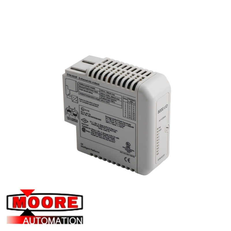 Sortie analogique GE 8104-AO-IP-03 8104-AO-IP