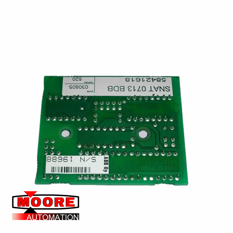 ABB SNAT 0713 BDB/57617659  Matching Board