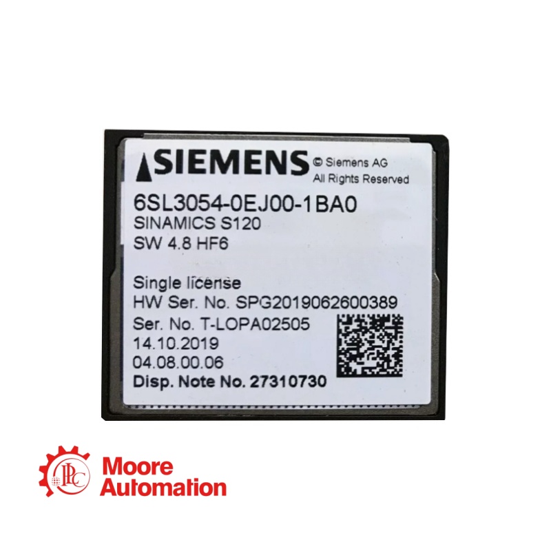 SIEMENS 6SL3054-0EJ00-1BA0 Composant d'entraînement