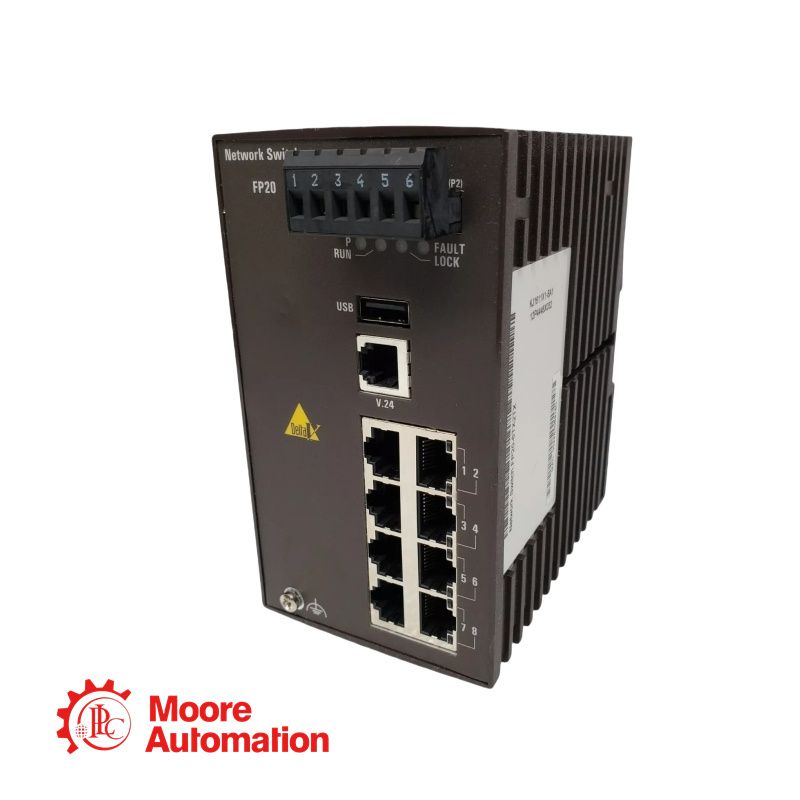 Module de commutation réseau EMERSON FP20-6TX2TX KJ1611X1-BA1 12P4448X032