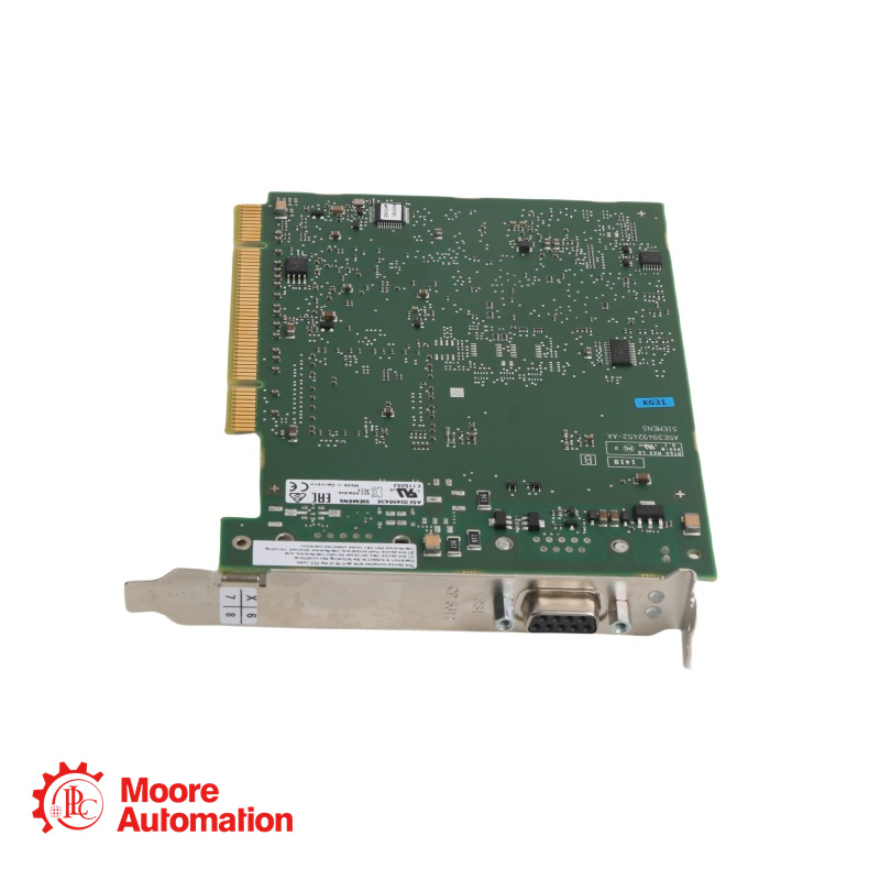 Écran d'apprentissage Siemens A5E39206479