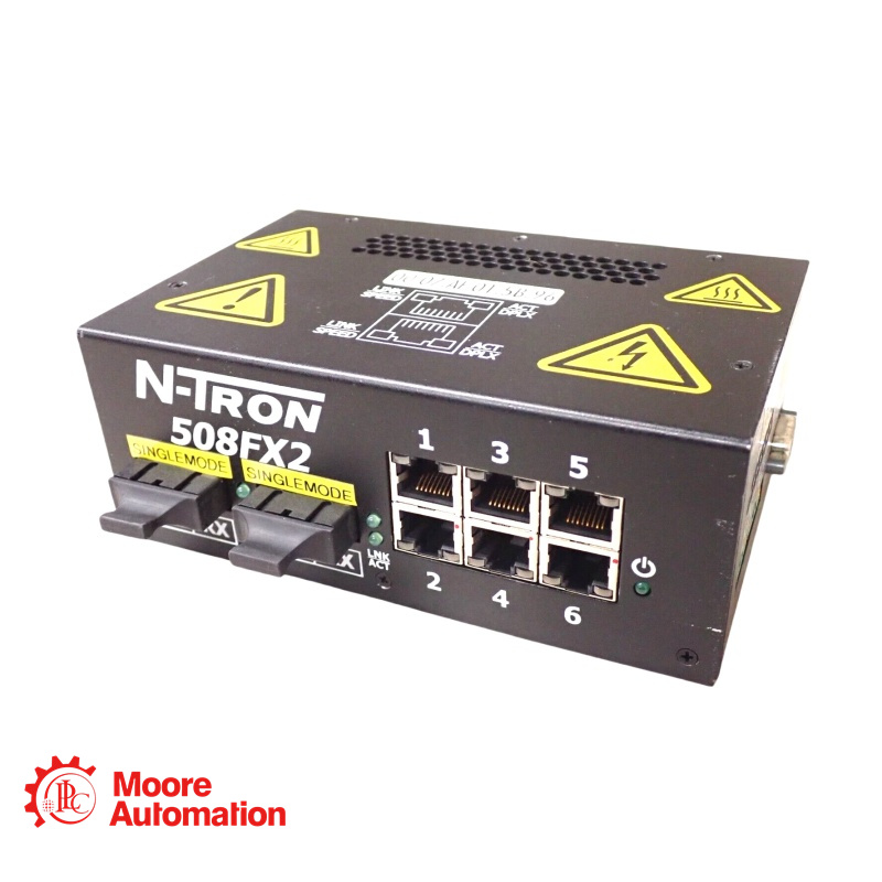 Commutateur Ethernet de contrôle de processus Red Lion 508FXE2-A-SC-40