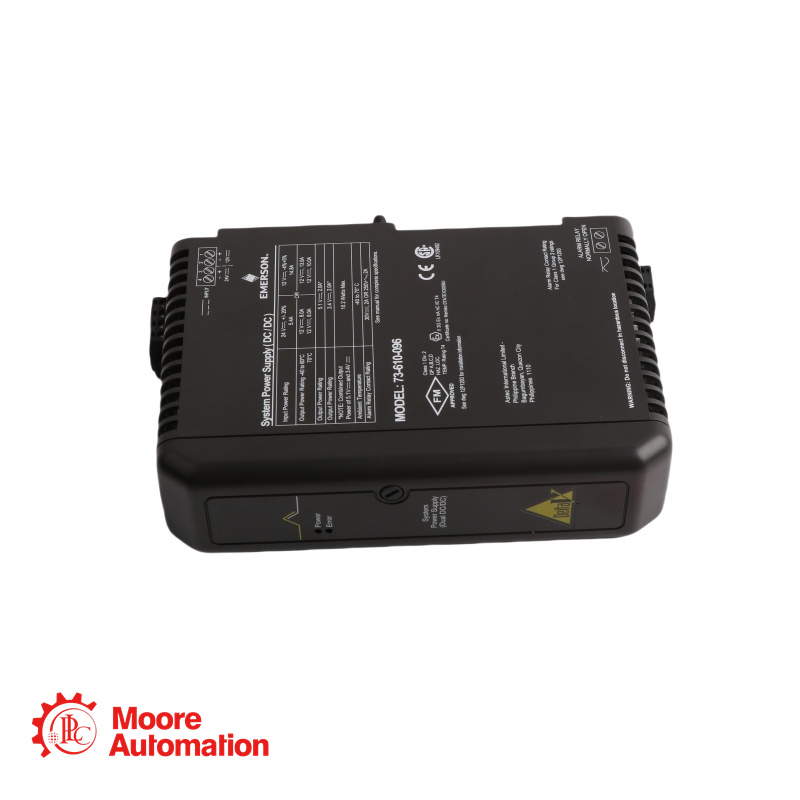 Alimentation Emerson DeltaV VE5009 KJ1501X1-BC3 12P3935X022