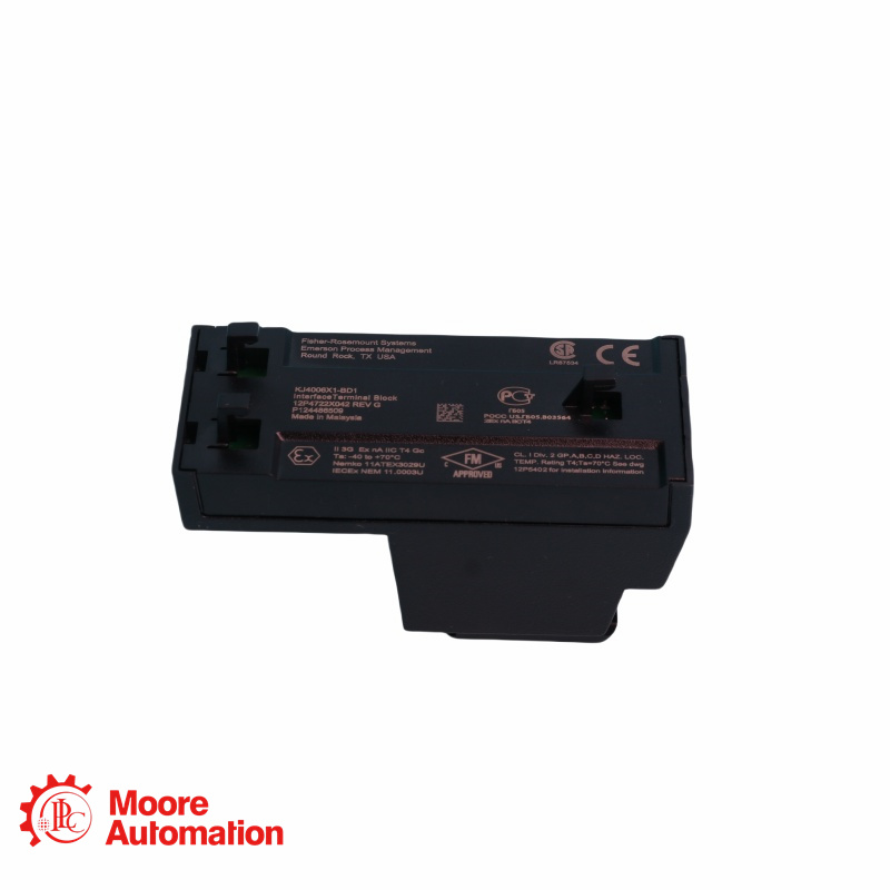 Bornier 8 canaux AI redondant Emerson KJ4006X1-BF1 12P4728X052