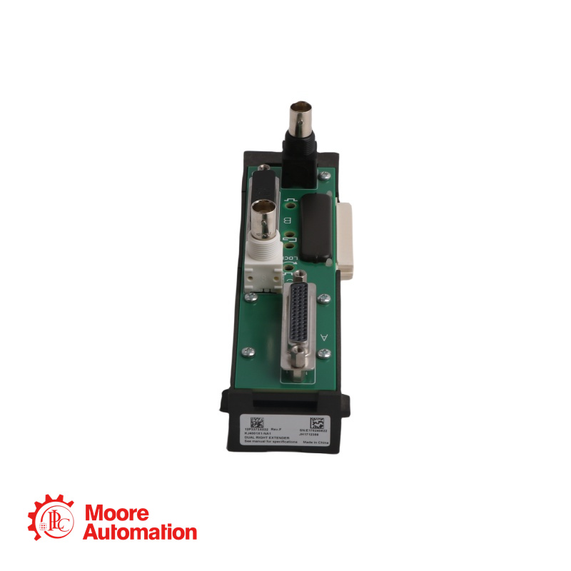 Câble double gauche horizontal Emerson KJ4001X1-NB1 12P3368X022