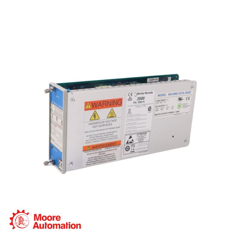 Alimentations Bentley Nevada 3500/15-04-04 114M5330-01