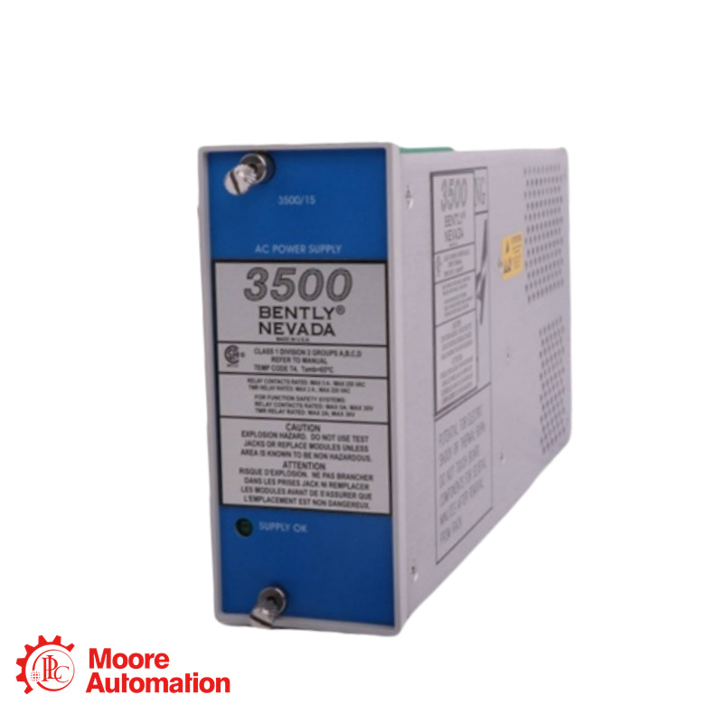 Alimentations Bentley Nevada 3500/15 114M5329-01