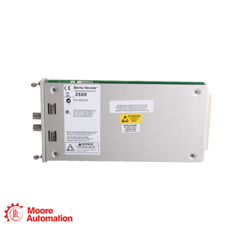 Passerelle de communication Bentley Nevada 3500/25