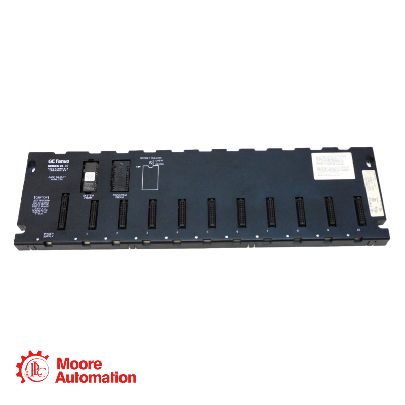 Boîtier BASE 10 emplacements General Electric IC693CPU321 avec processeur