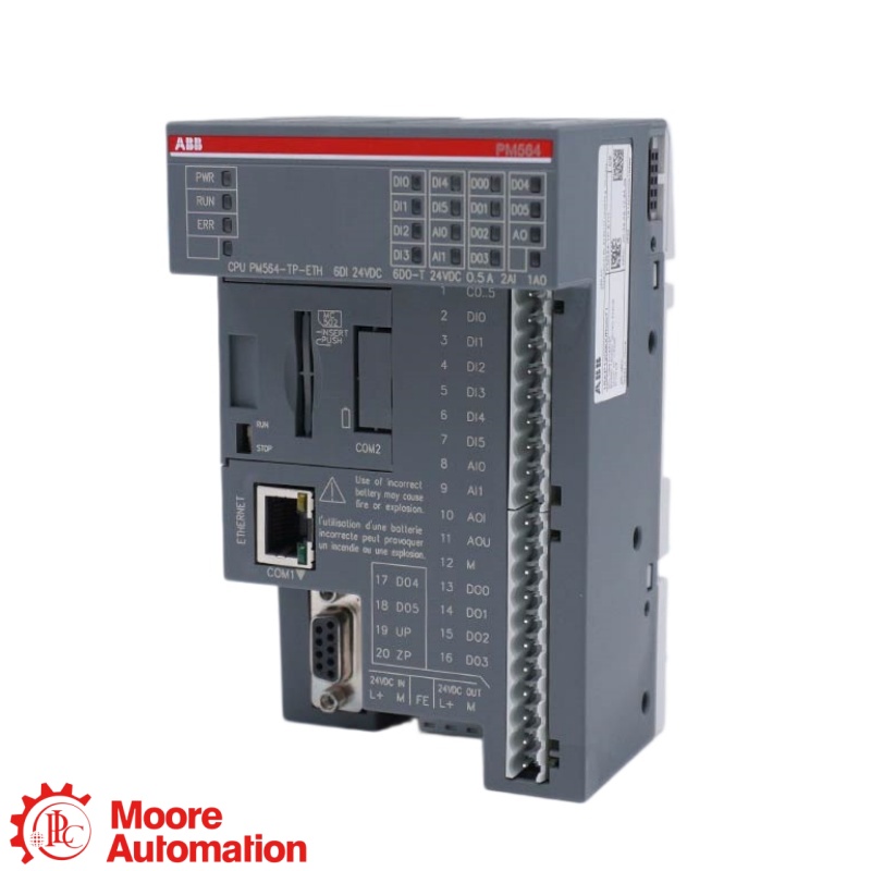 Module processeur ABB PM5670-2ETH AC500 V3
