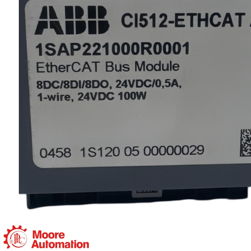 Module d'E/S numériques EtherCAT AC500 ABB CI512-ETHCAT