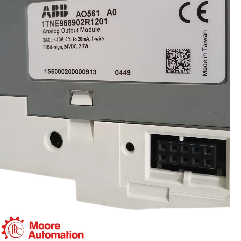 Module de sortie analogique 2 canaux ABB AO561 1TNE968902R1201