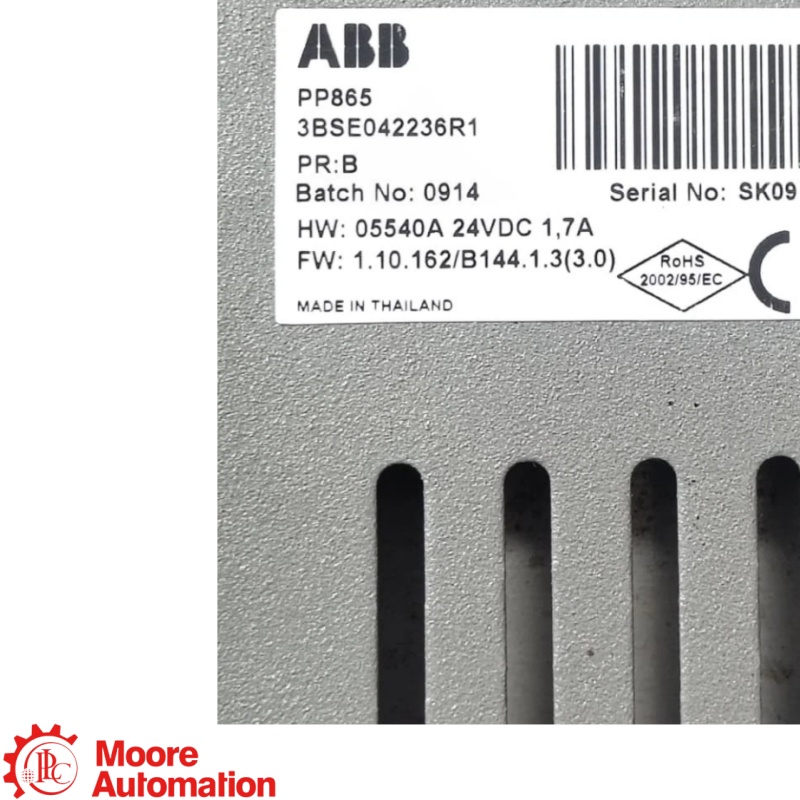 ABB PP865 Panel 800 Operator Panel