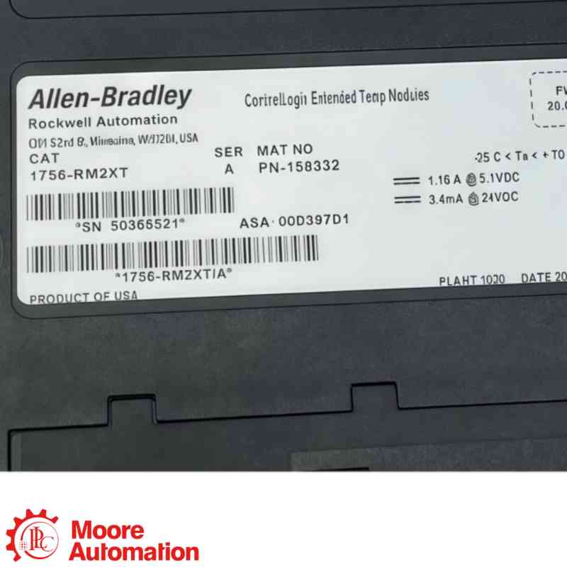 Module de redondance PLC 1756-RM2XT CL