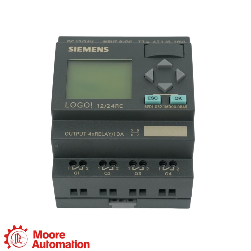 Module logique RC Siemens 6ED1052-1MD00-0BA5 LOGO! 12/24