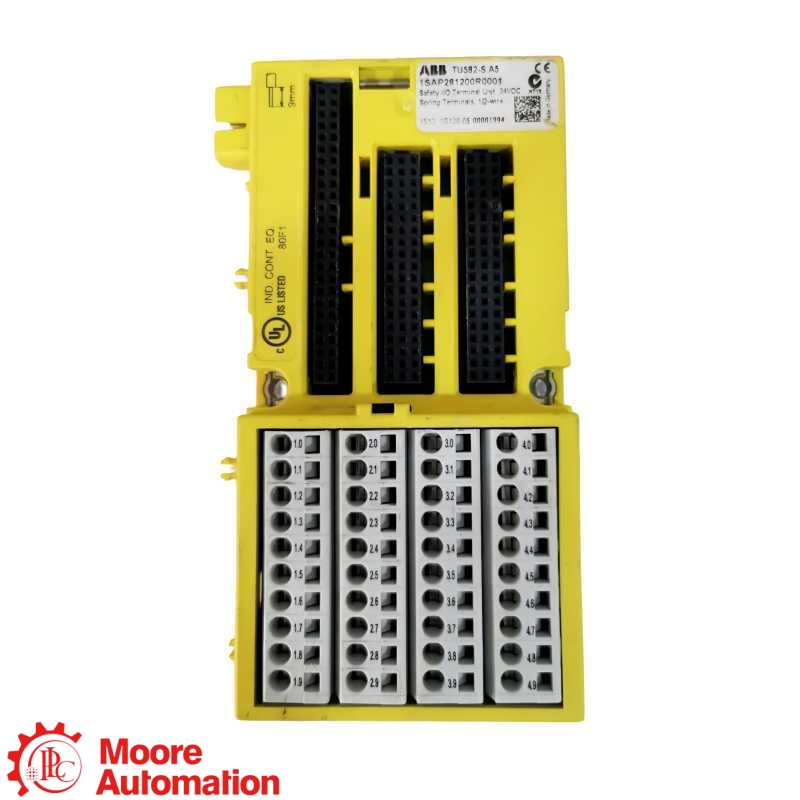 ABB TU582-S 1SAP281200R0001 Safety I/O Terminal Unit