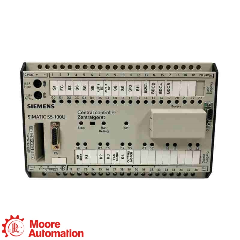Référence du contrôleur Siemens 6ES5101-8UA13 SIMATIC S5 Legacy