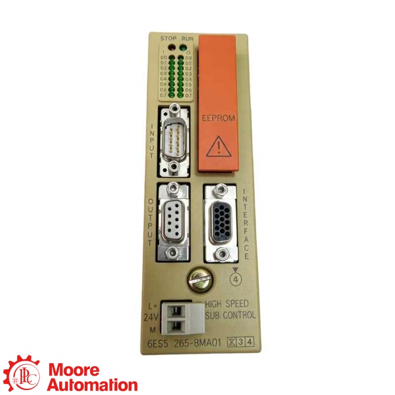 Siemens 6ES5265-8MA01 IP265 High Speed SUB Control