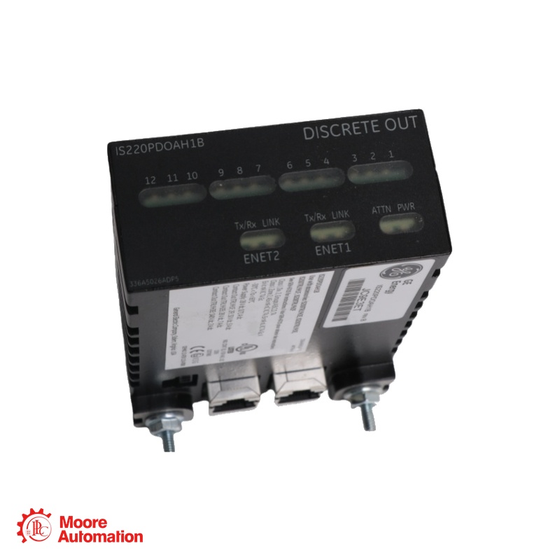 GE IS220PDOAH1BC Mark VIe Discrete Output Pack